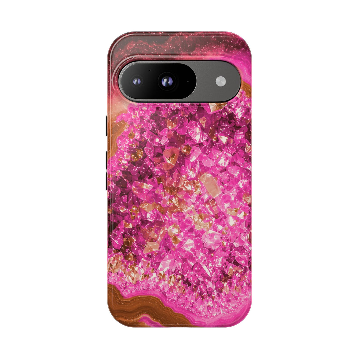Geode Core - Terracotta Neon Phone Case