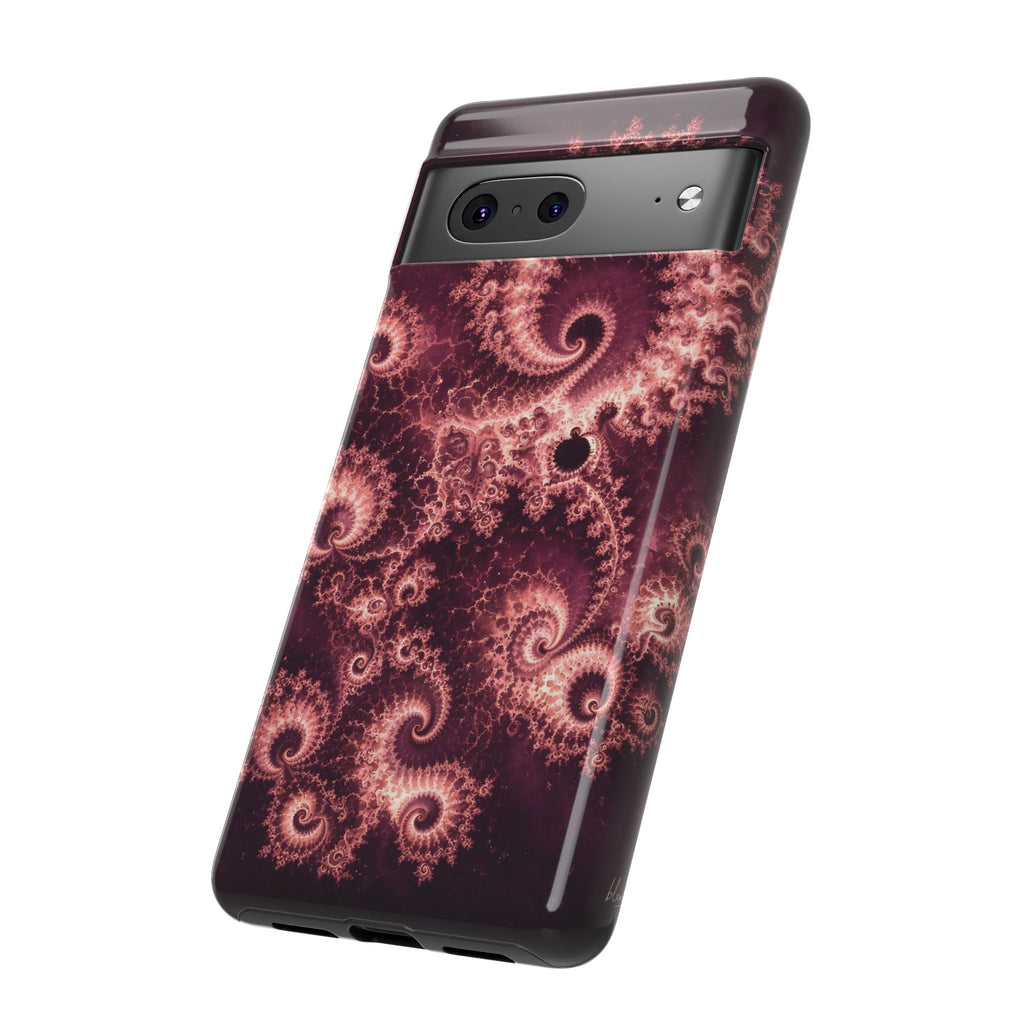 Copper Infinity - Rose Quartz Phone Case