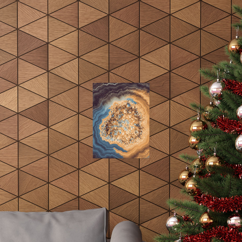 Geode Core - Desert Mirage Poster