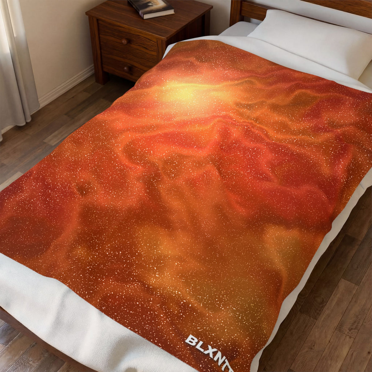 Orange Rainbow Dream Blanket