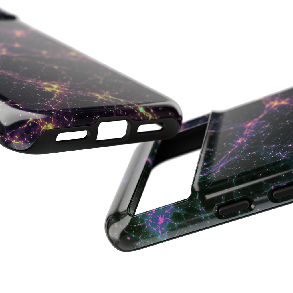 Neon Mycelium - Holographic Phone Case