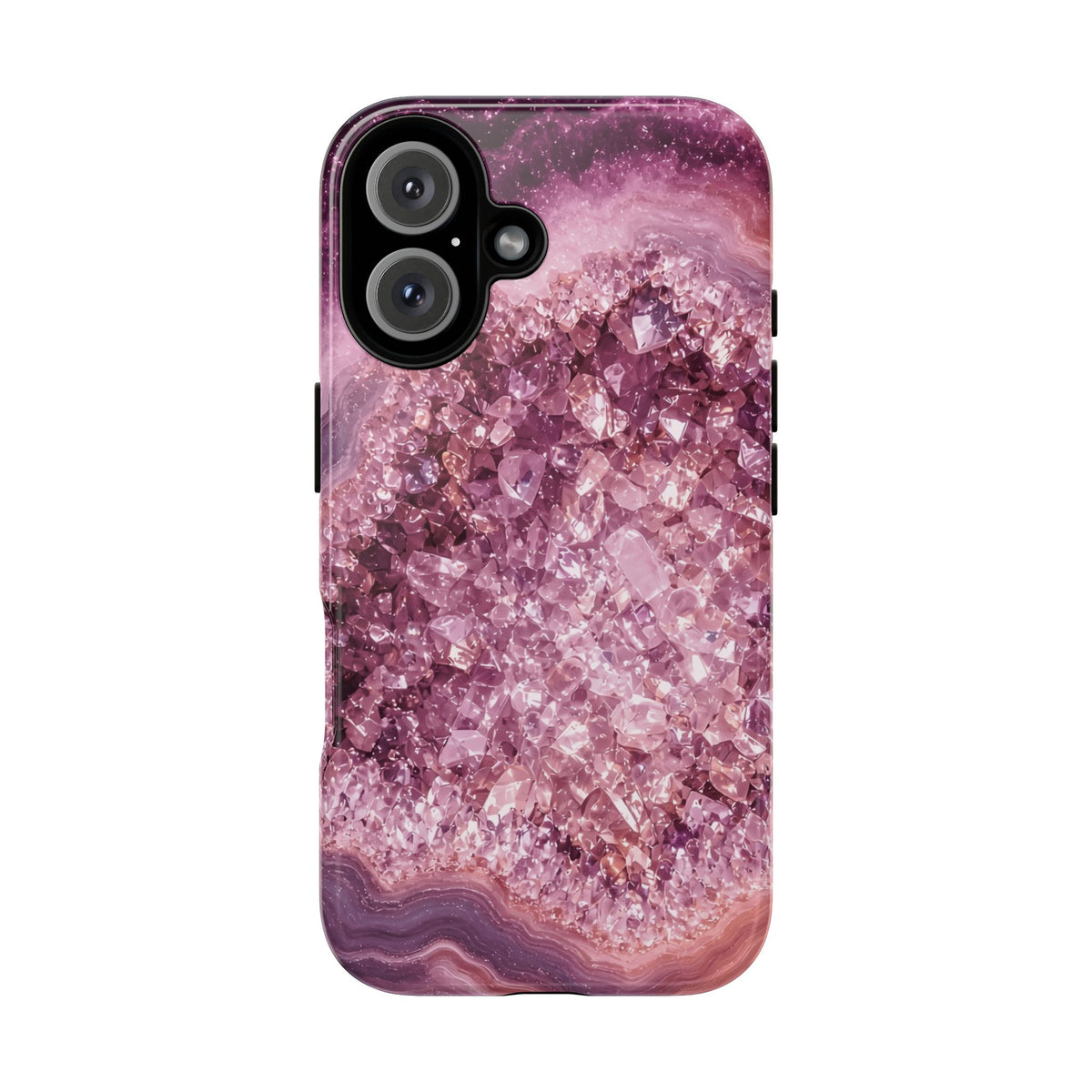 Geode Core - Rose Quartz Phone Case