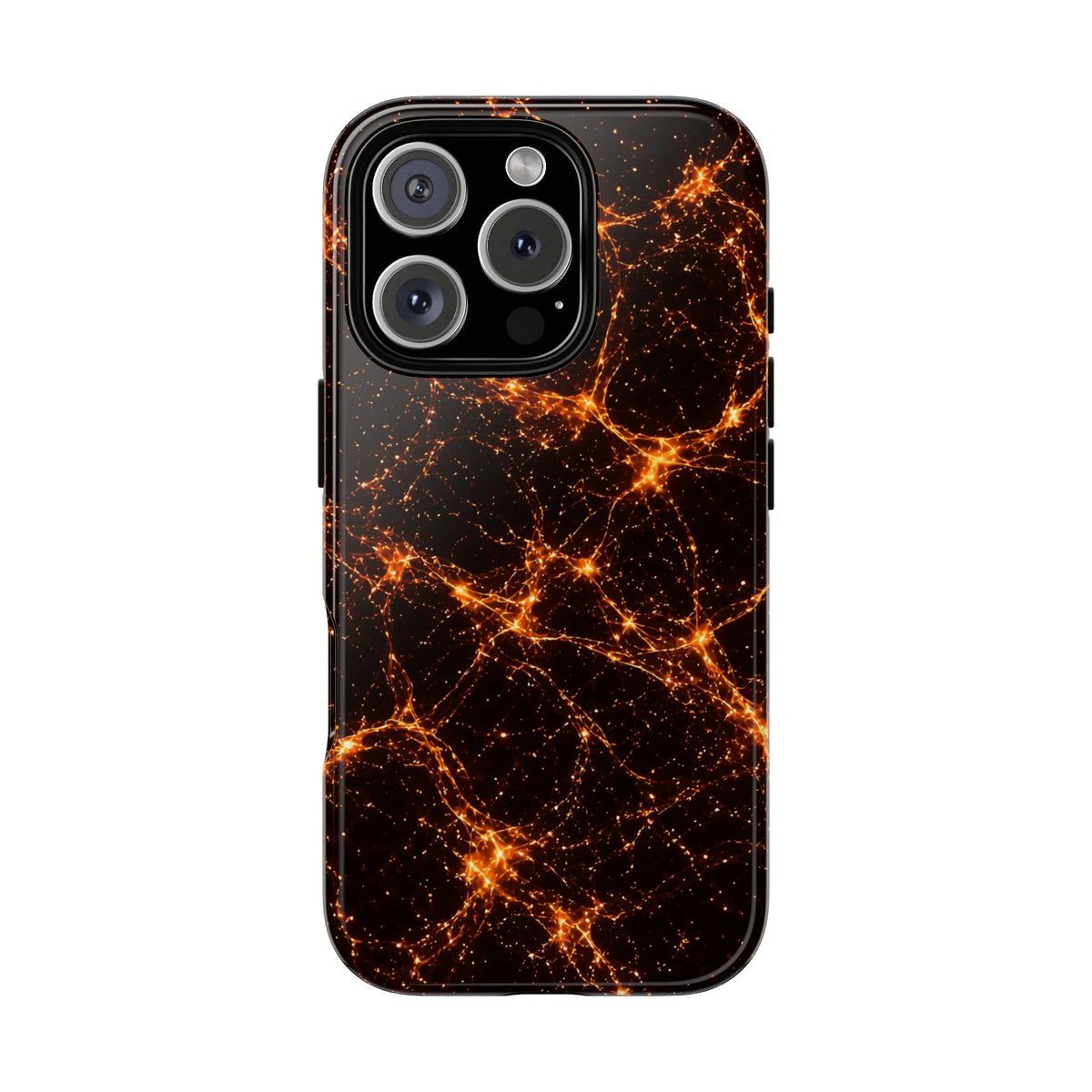 Neon Mycelium - Solar Flare Phone Case
