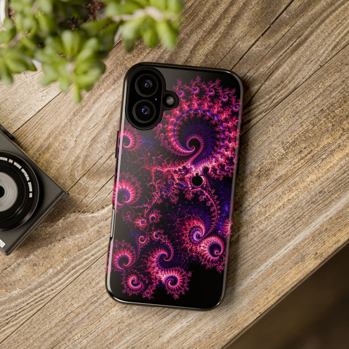 Copper Infinity - Hot Pink & Violet Phone Case