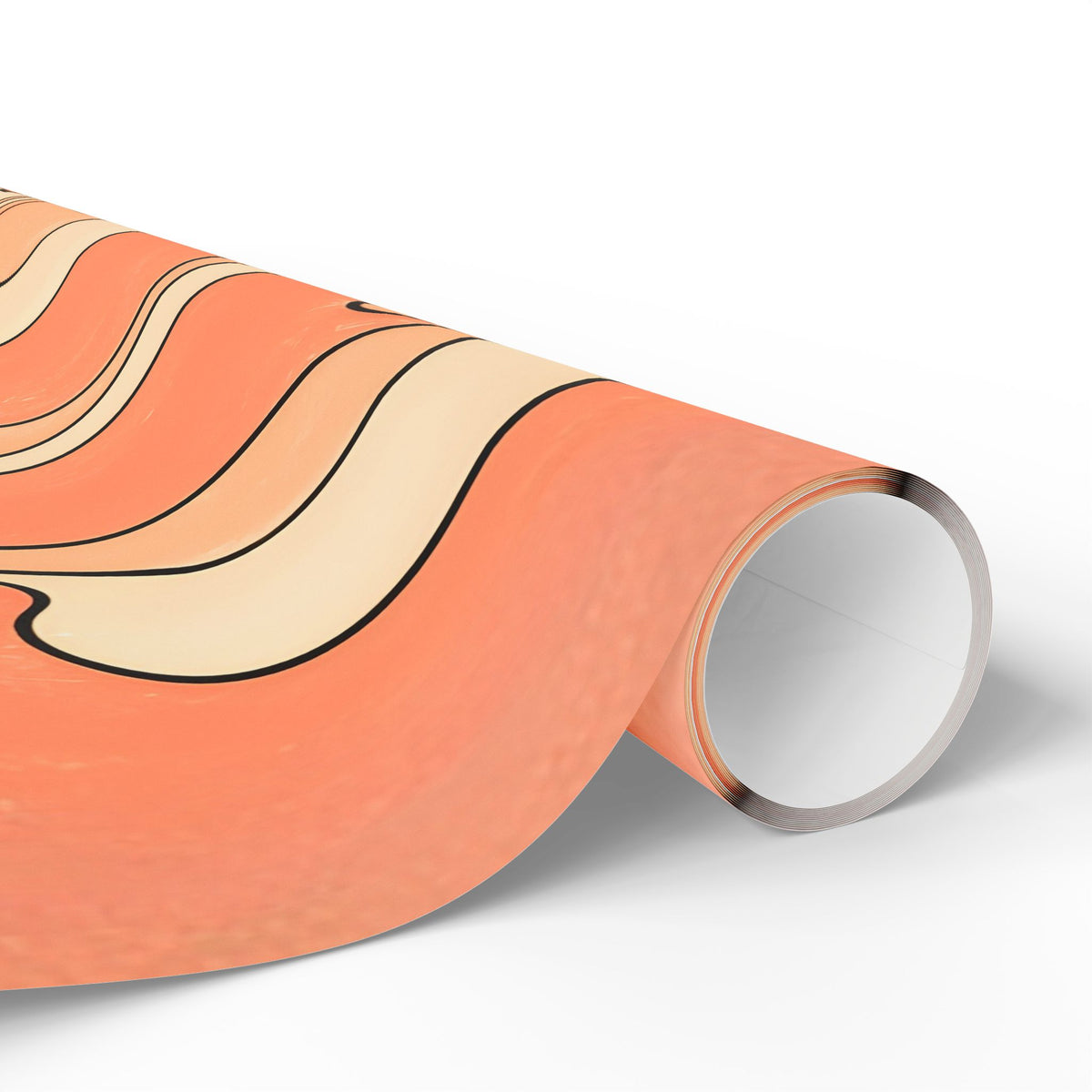 Fillmore Flow - Peach Wrapping Paper