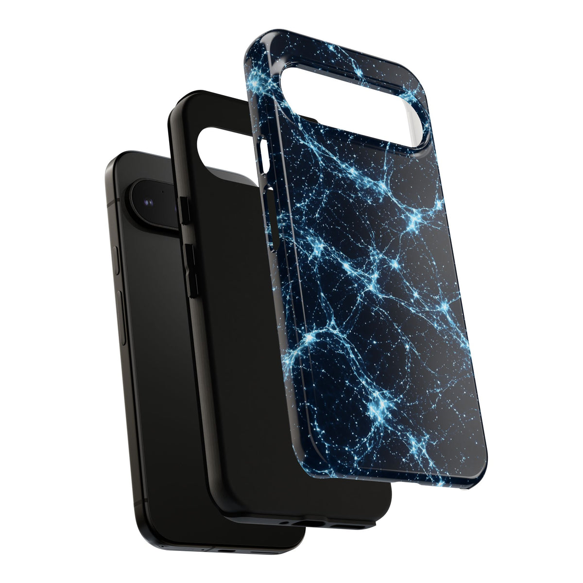 Neon Mycelium - Ice Crystal Phone Case