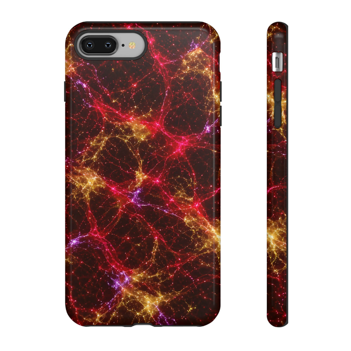 Neon Mycelium - Rainbow Nerve Phone Case