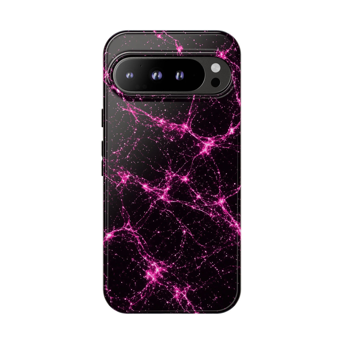 Neon Mycelium - Hot Pink Pulse Phone Case