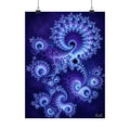 Copper Infinity - Bioluminescent Jellyfish Poster