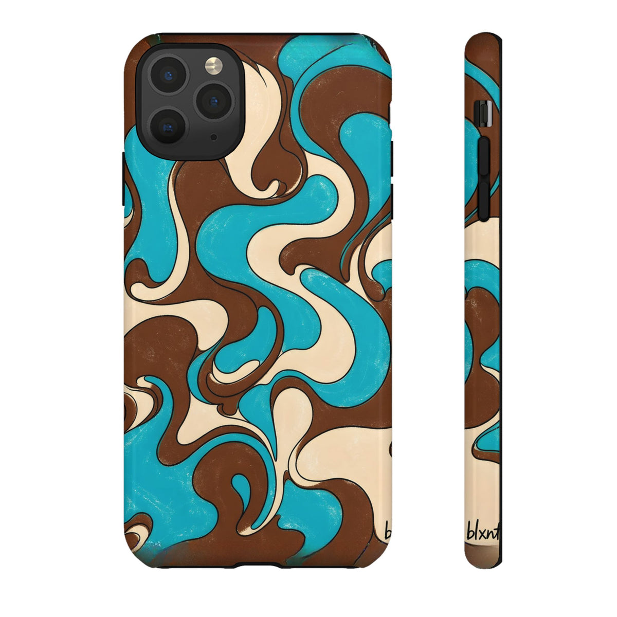 Fillmore Flow - Turquoise & Chocolate Phone Case