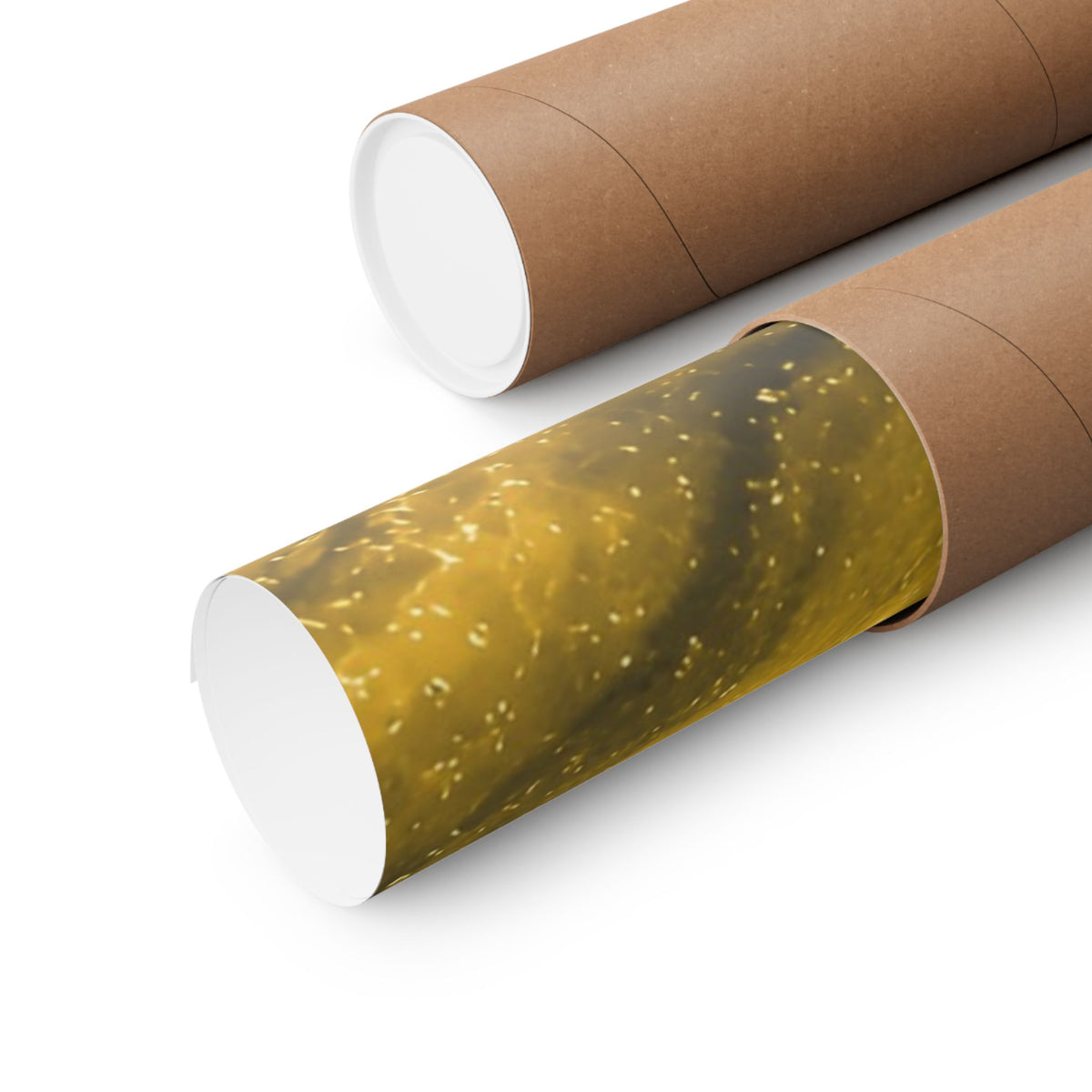 Geode Core - Mustard Navy Poster