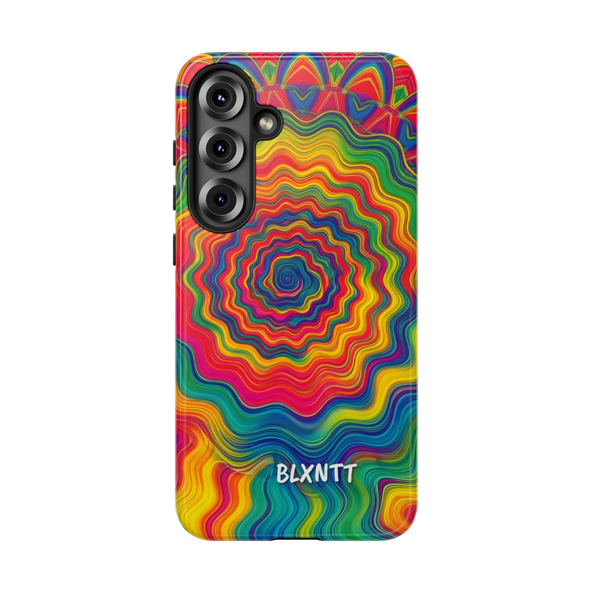 Hypnotic Rainbow Ripple Phone Case