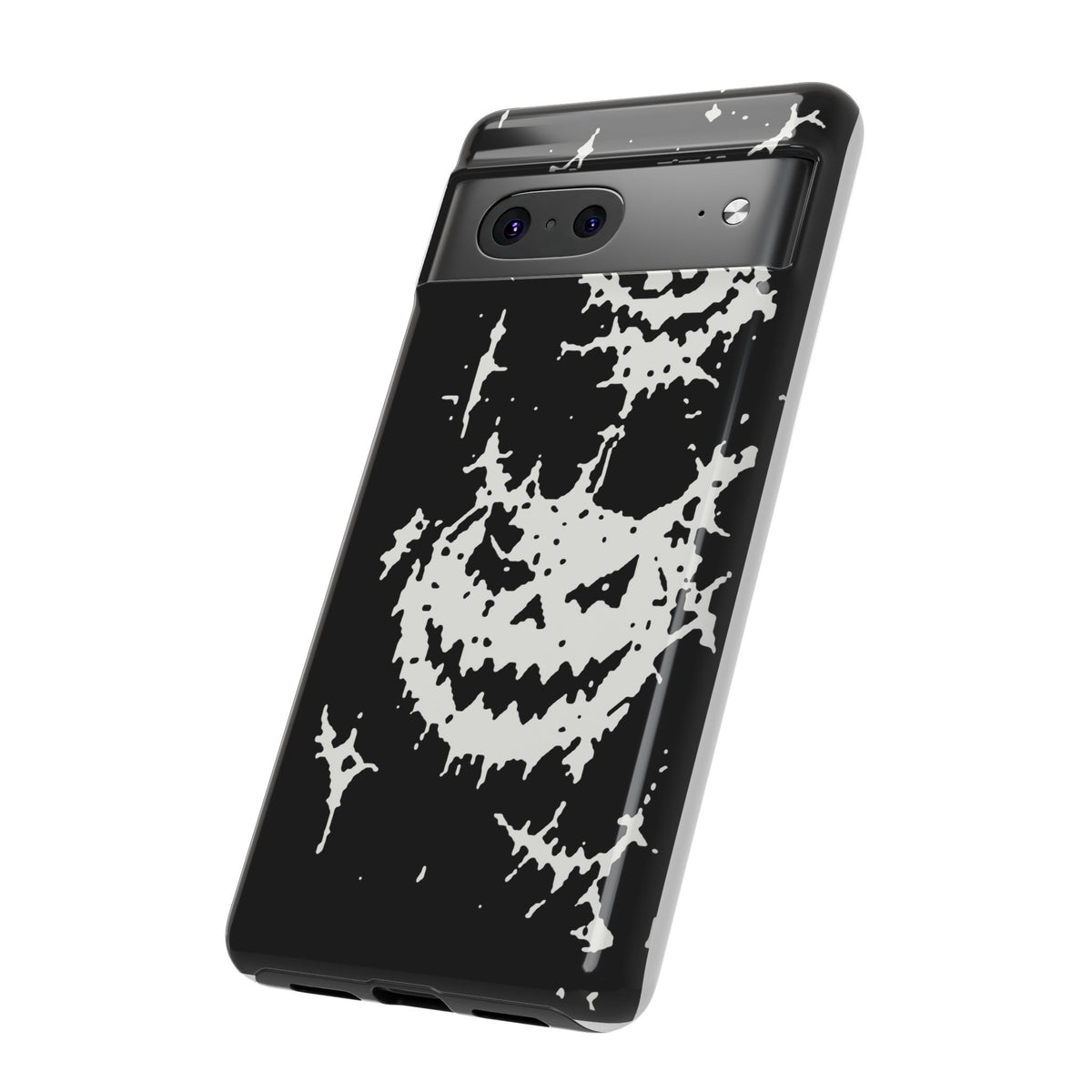 White Spiderweb Pumpkin Phone Case