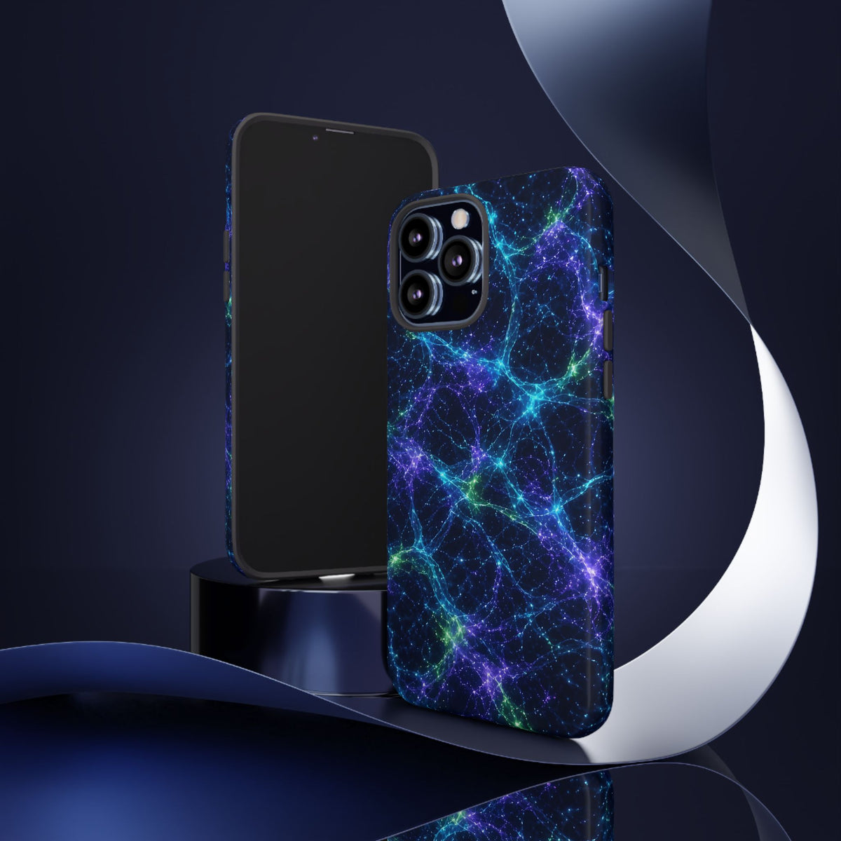 Neon Mycelium - Original Glow Phone Case