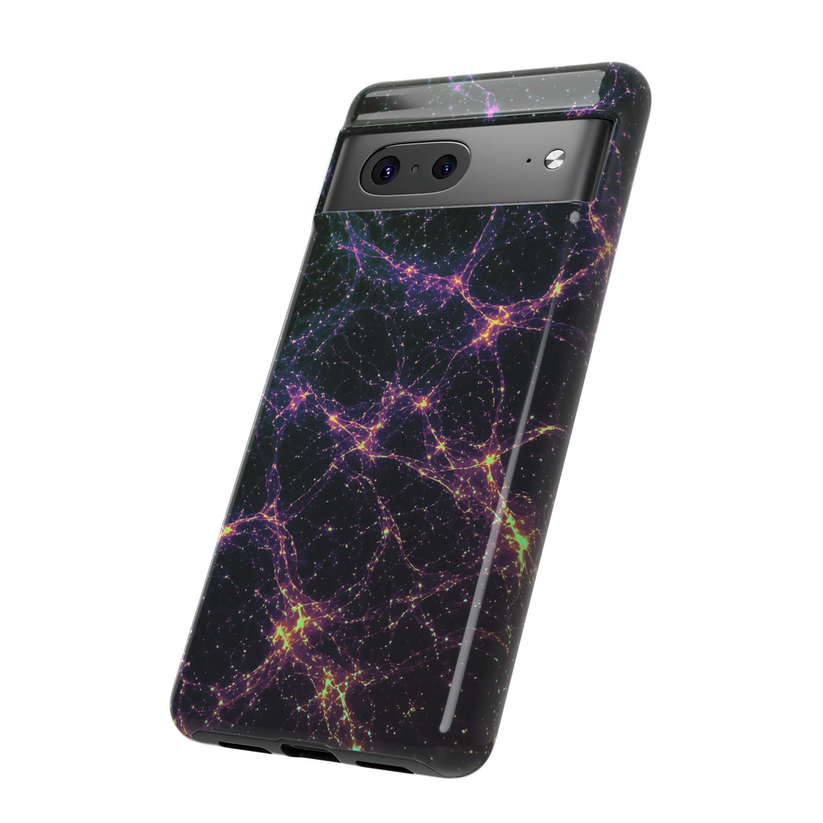 Neon Mycelium - Holographic Phone Case