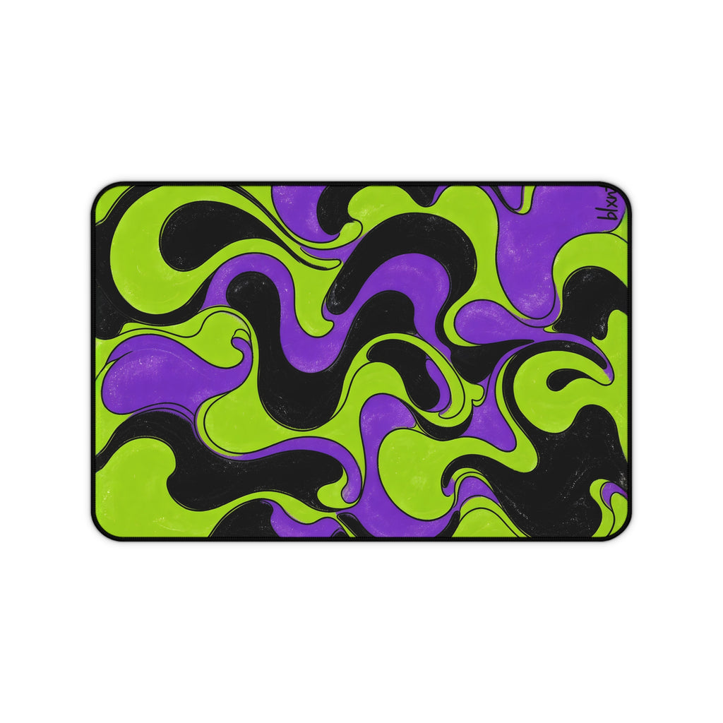 Fillmore Flow - Lime & Purple Desk Mat