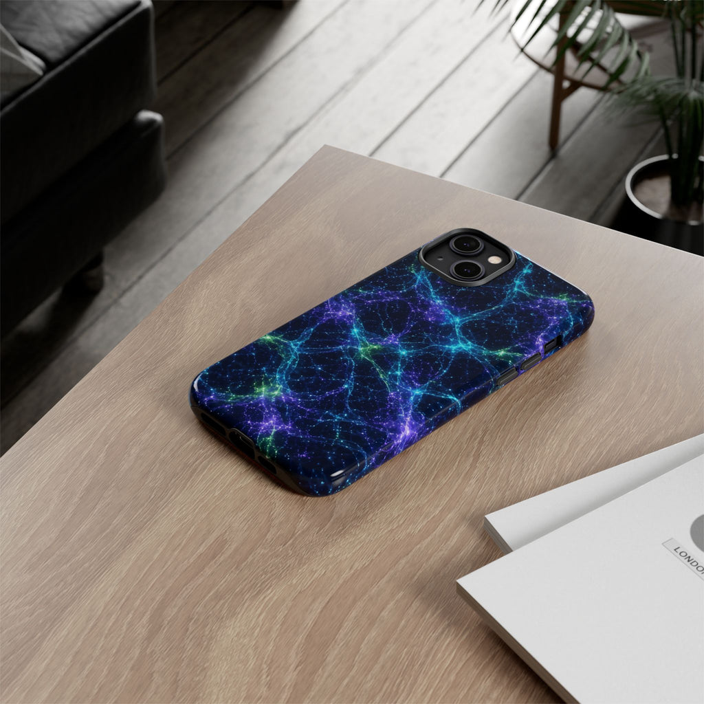 Neon Mycelium - Original Glow Phone Case