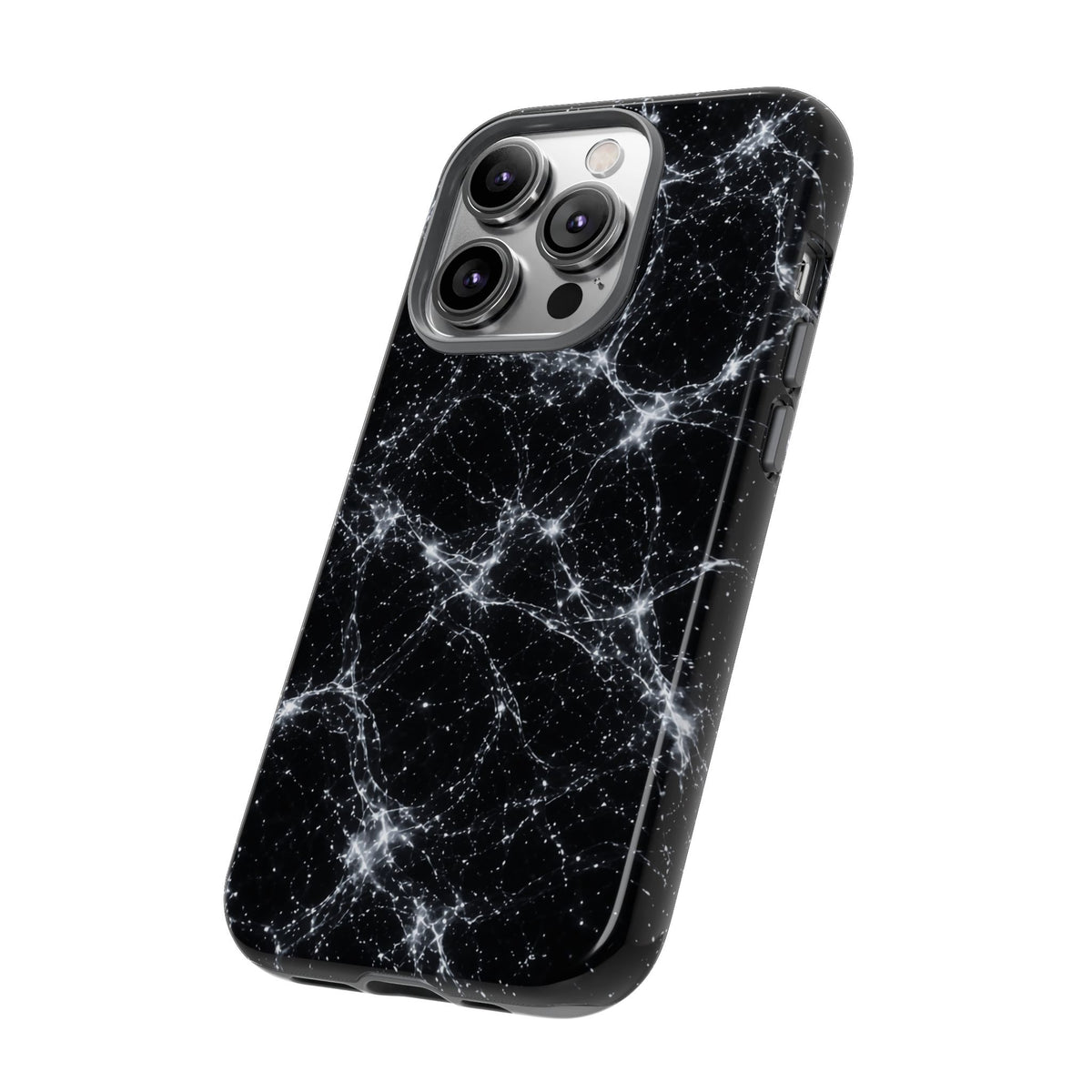 Neon Mycelium - Silver Ghost Phone Case