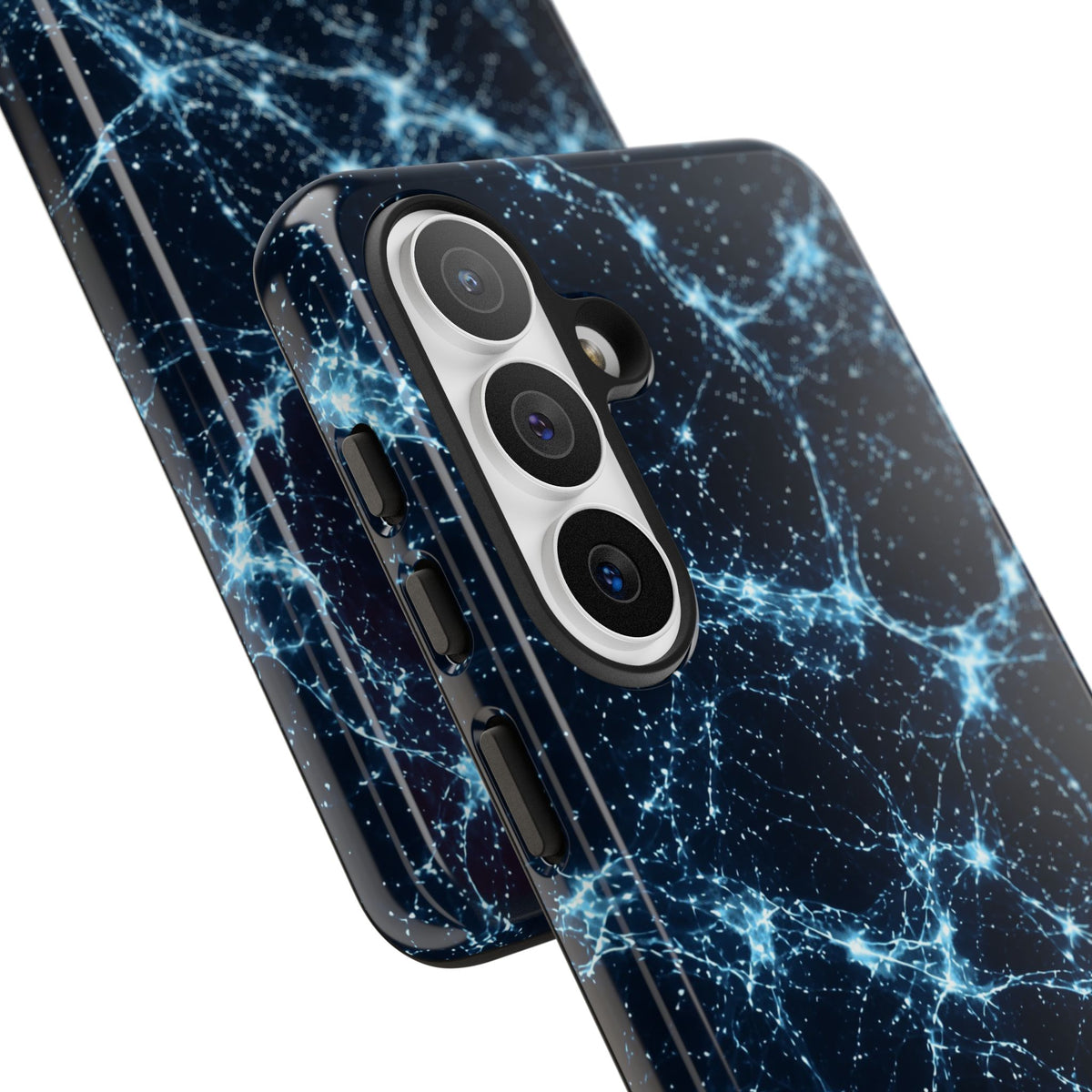 Neon Mycelium - Ice Crystal Phone Case