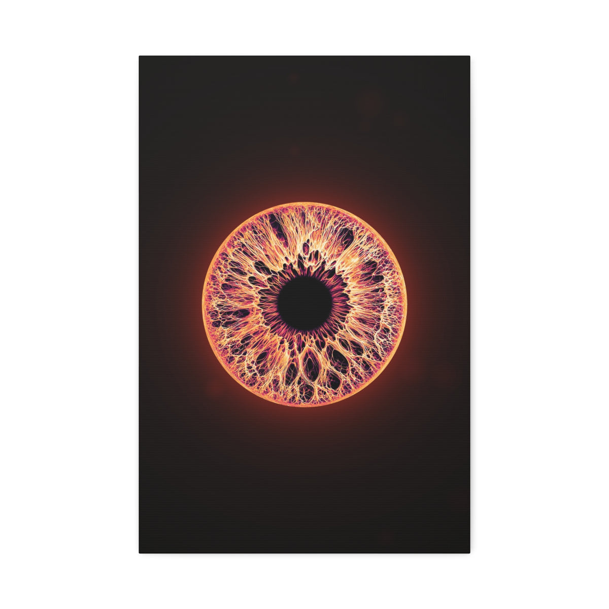 BLXNTT Iris – Lace Web Sunset Fade Glossy Canvas