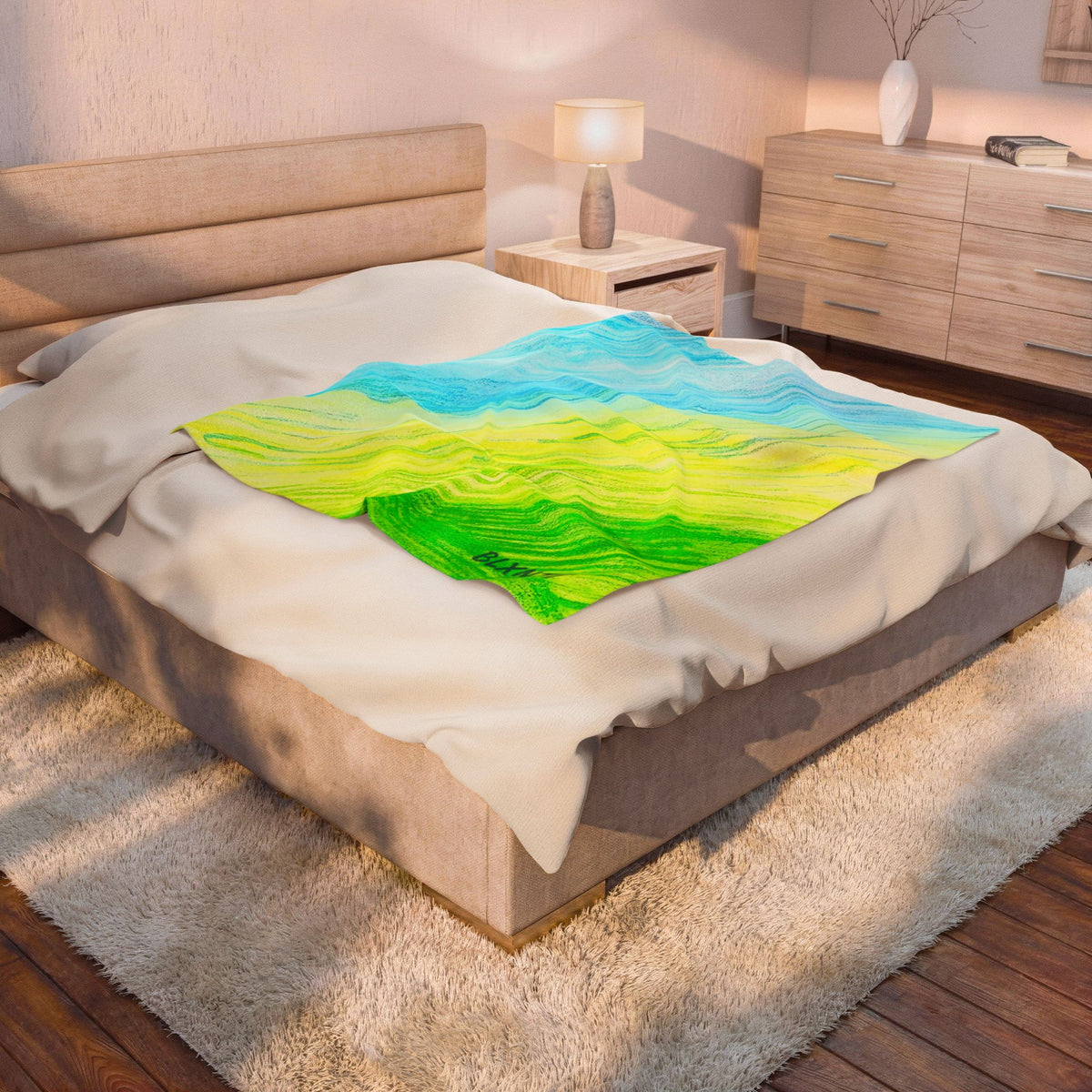 Pastel Flow Blanket