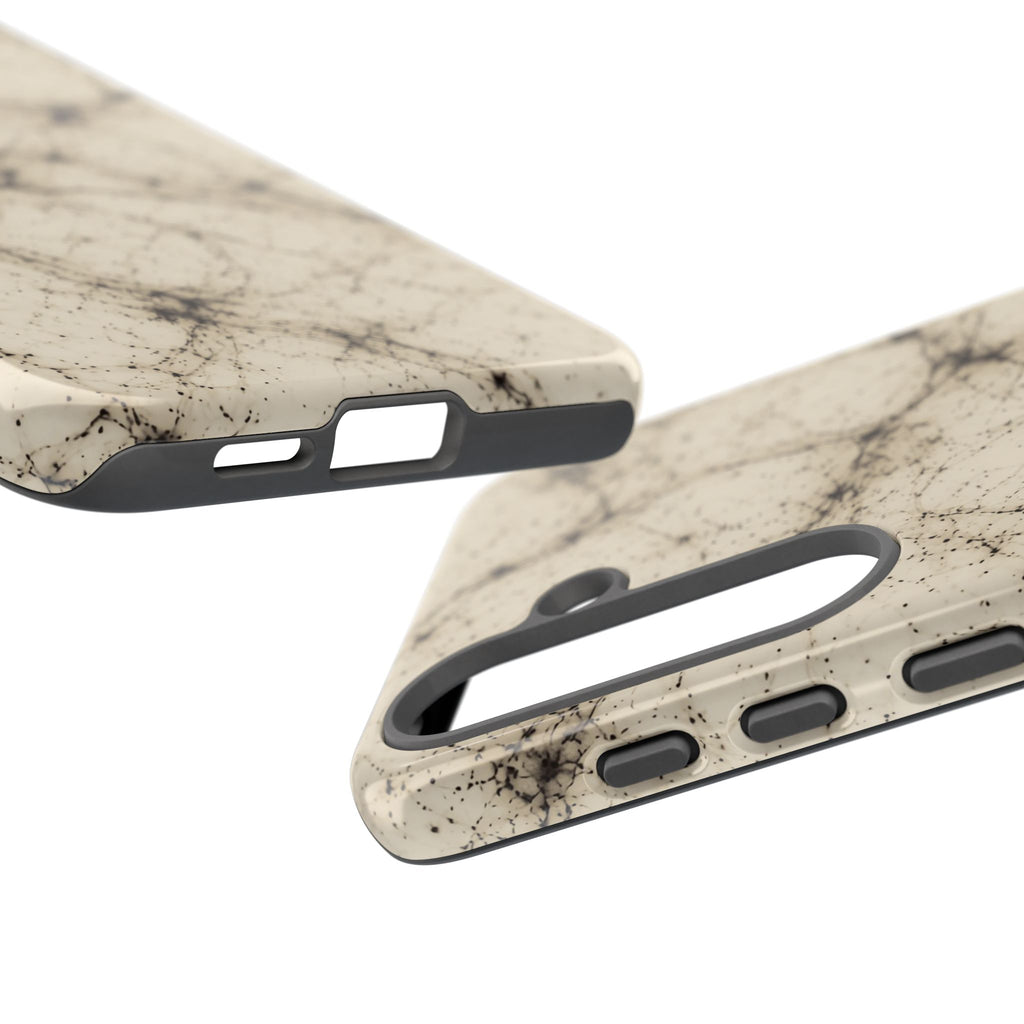 Neon Mycelium - Ink on Paper Phone Case