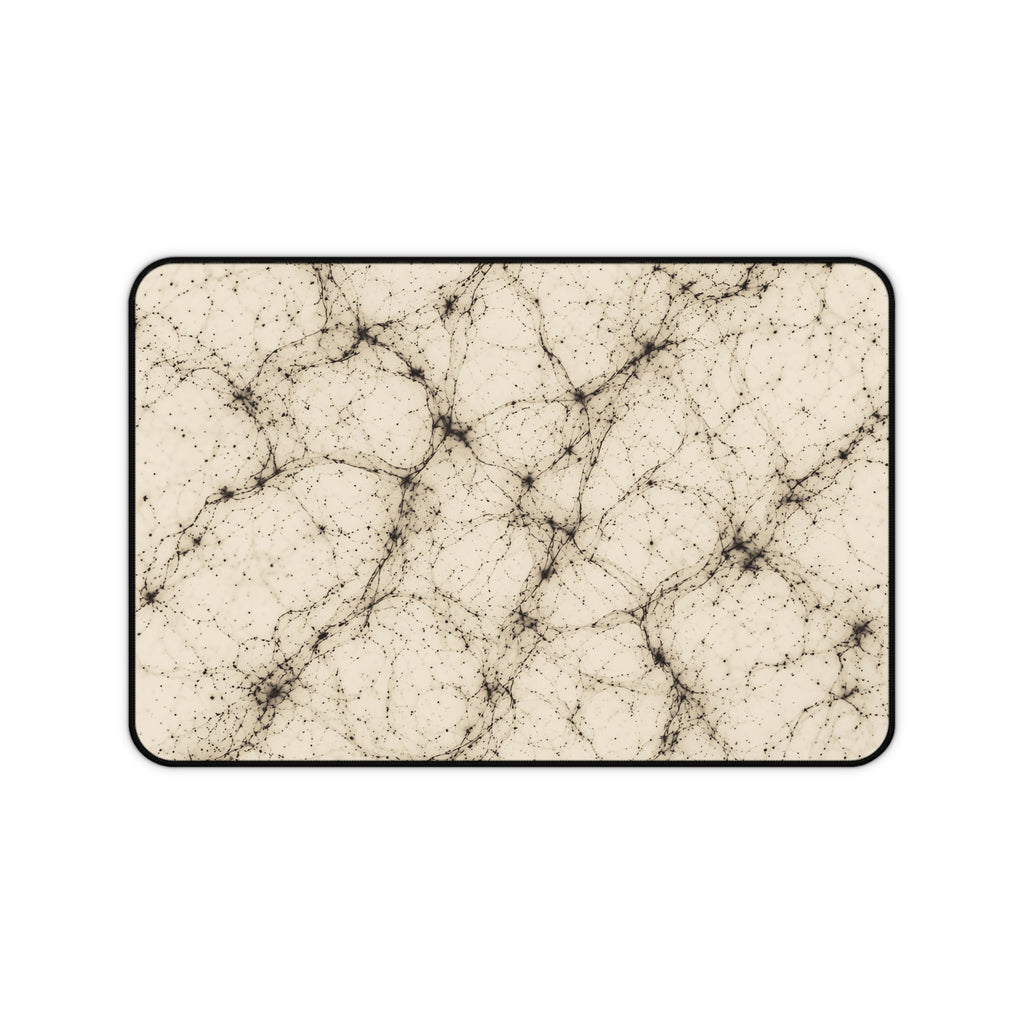 Neon Mycelium - Ink on Paper Desk Mat