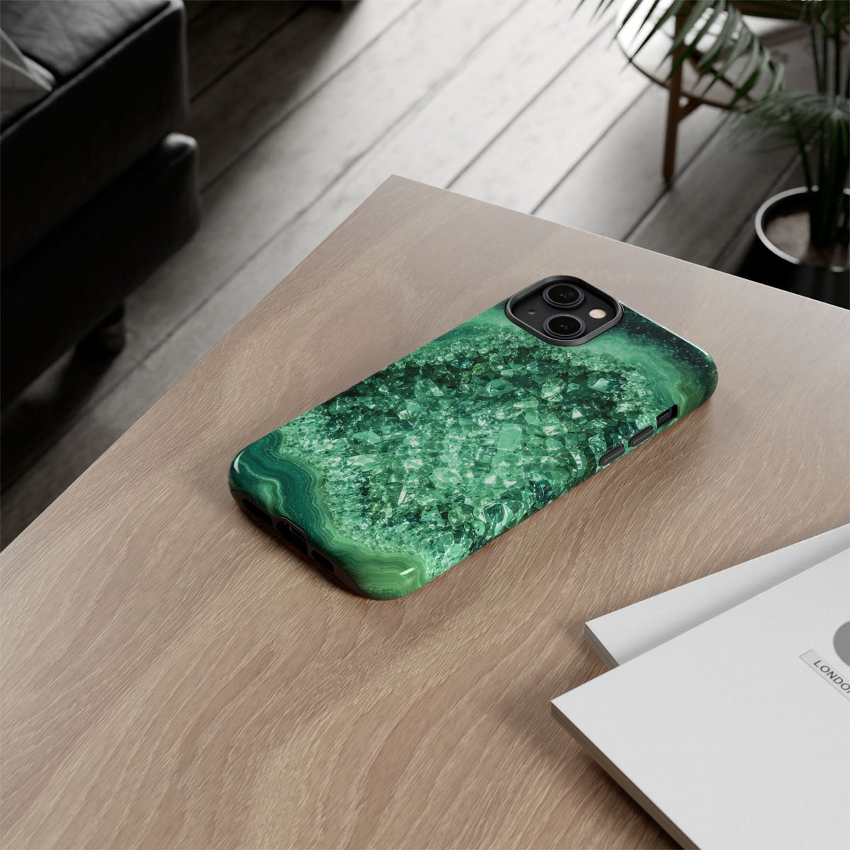 Geode Core - Jade Temple Phone Case