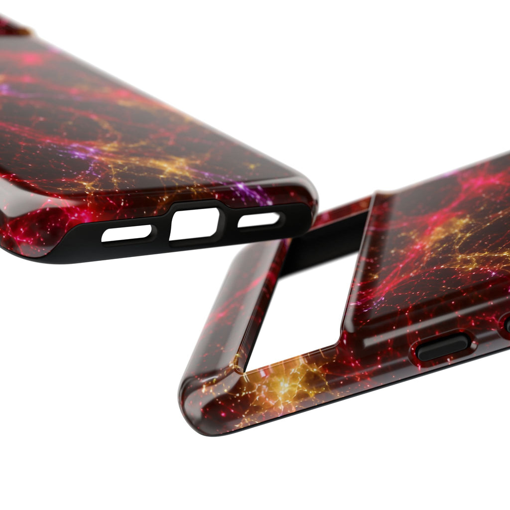 Neon Mycelium - Rainbow Nerve Phone Case
