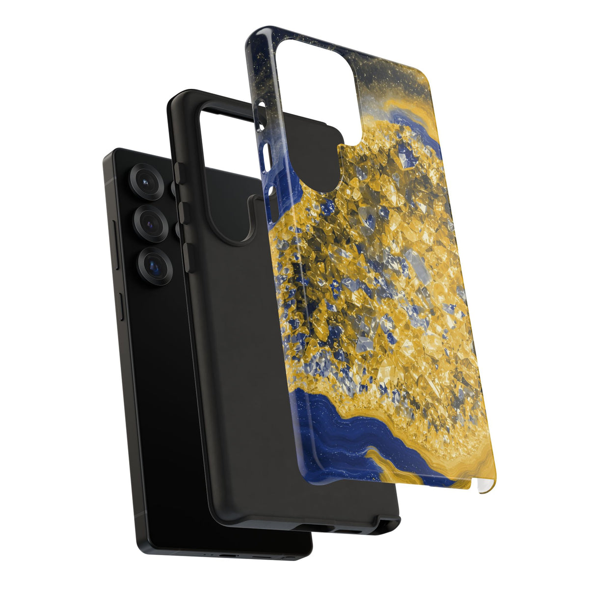 Geode Core - Mustard Navy Phone Case