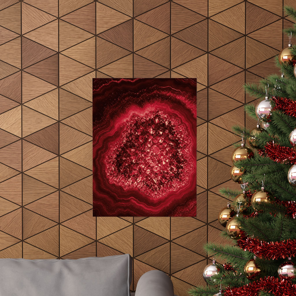 Geode Core - Cherry Cola Poster