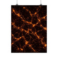Neon Mycelium - Solar Flare Poster