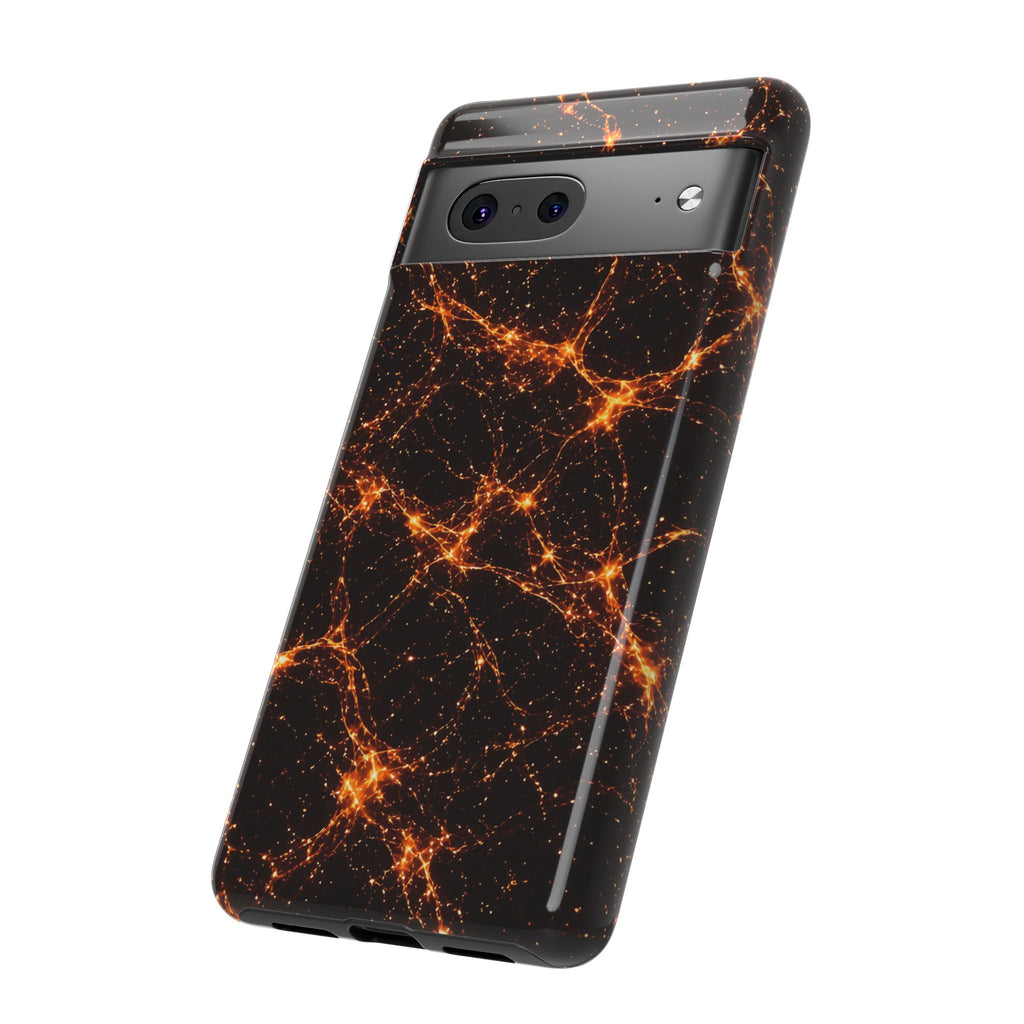 Neon Mycelium - Solar Flare Phone Case