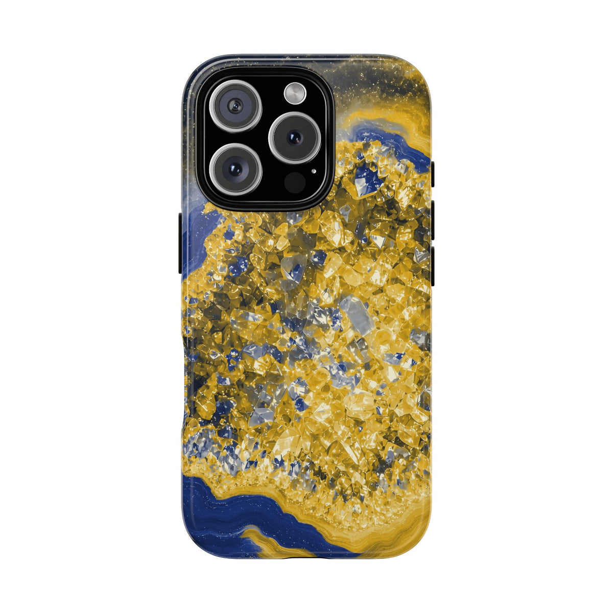 Geode Core - Mustard Navy Phone Case