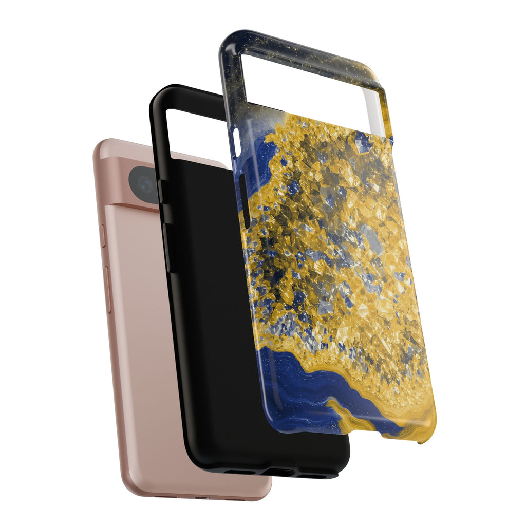 Geode Core - Mustard Navy Phone Case
