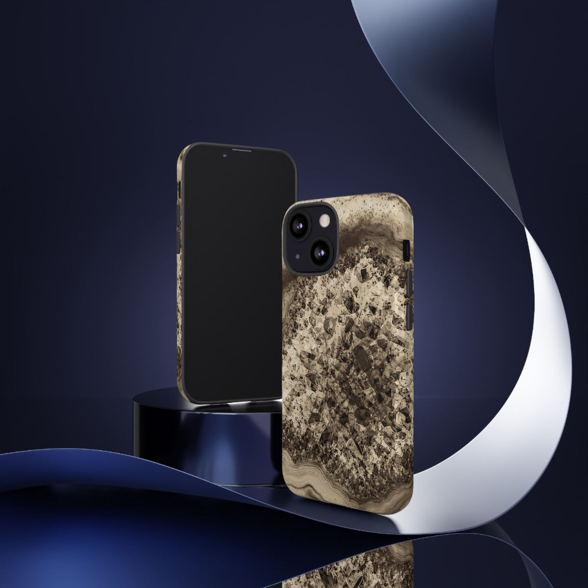 Geode Core - Ink on Paper Phone Case
