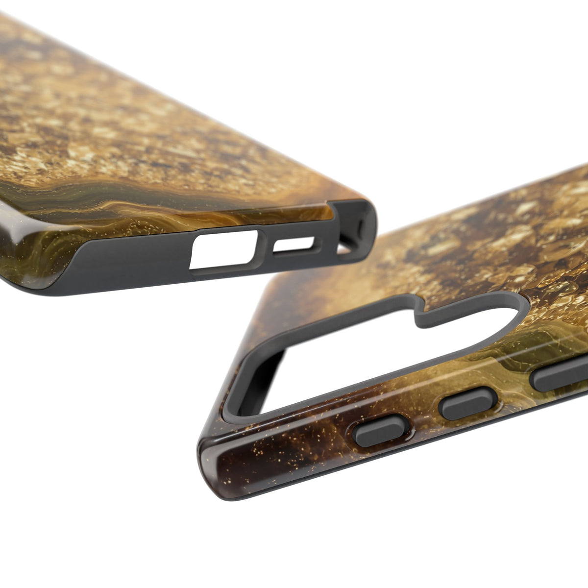 Geode Core - Gold Vein Phone Case