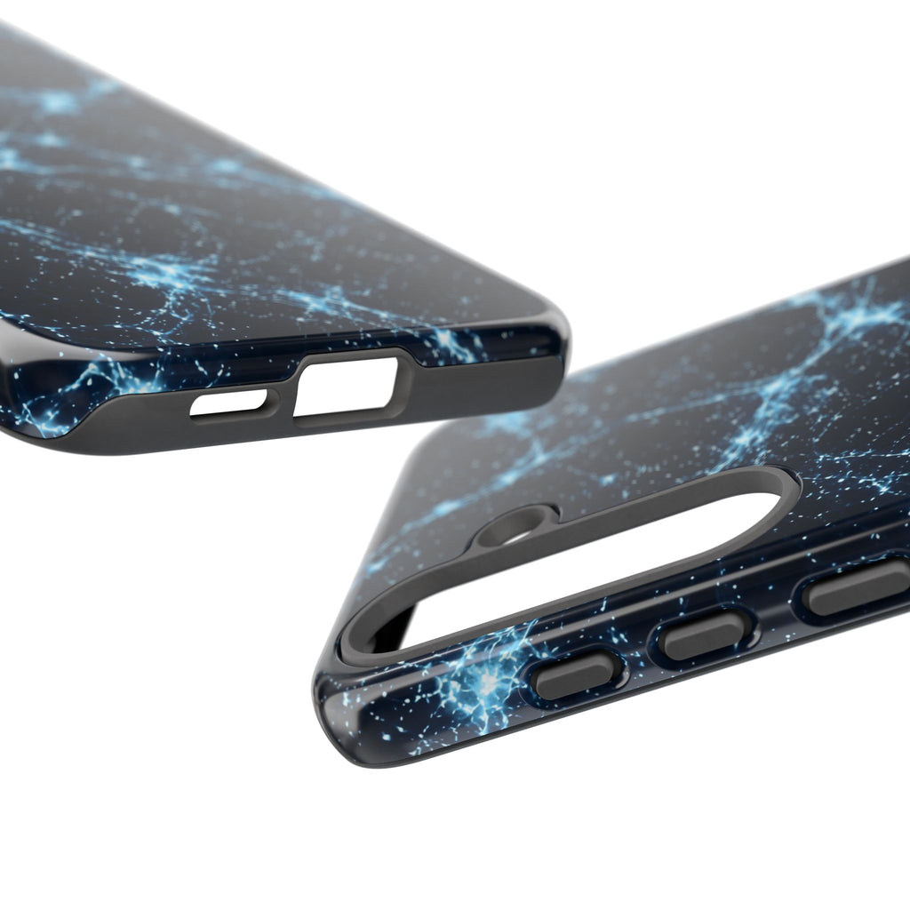 Neon Mycelium - Ice Crystal Phone Case