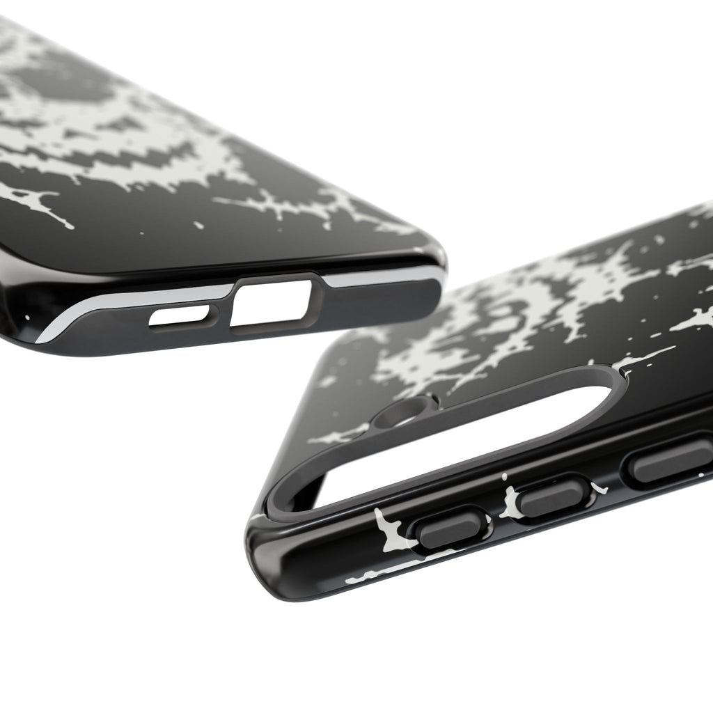 White Spiderweb Pumpkin Phone Case