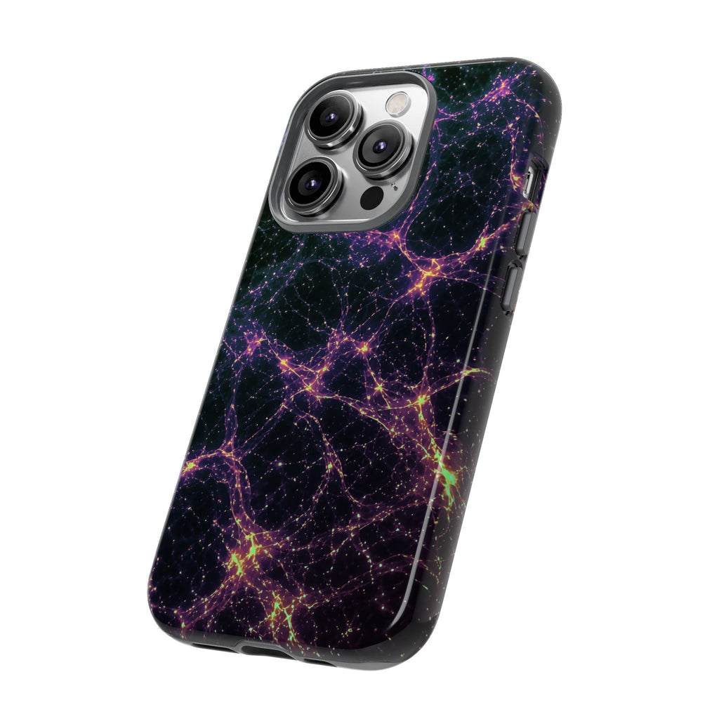 Neon Mycelium - Holographic Phone Case