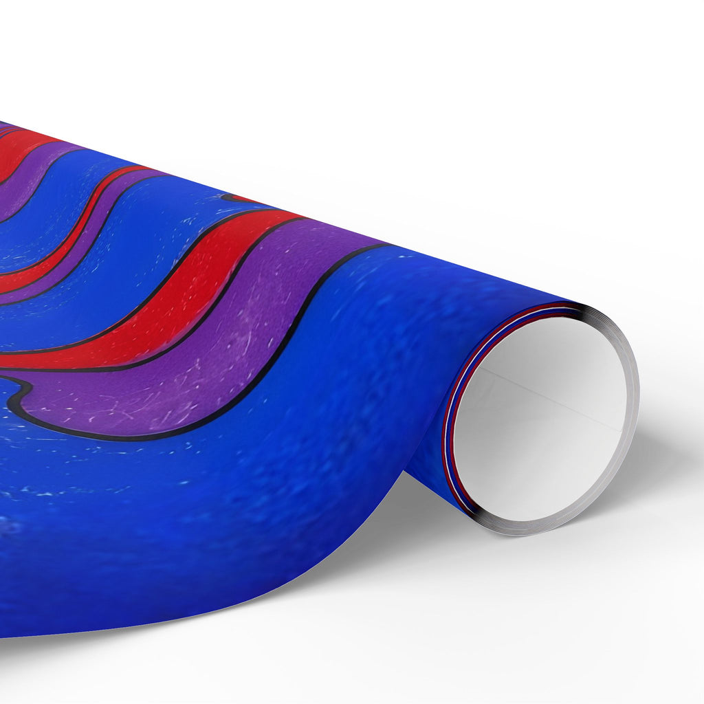 Fillmore Flow - Jewel Tones Wrapping Paper
