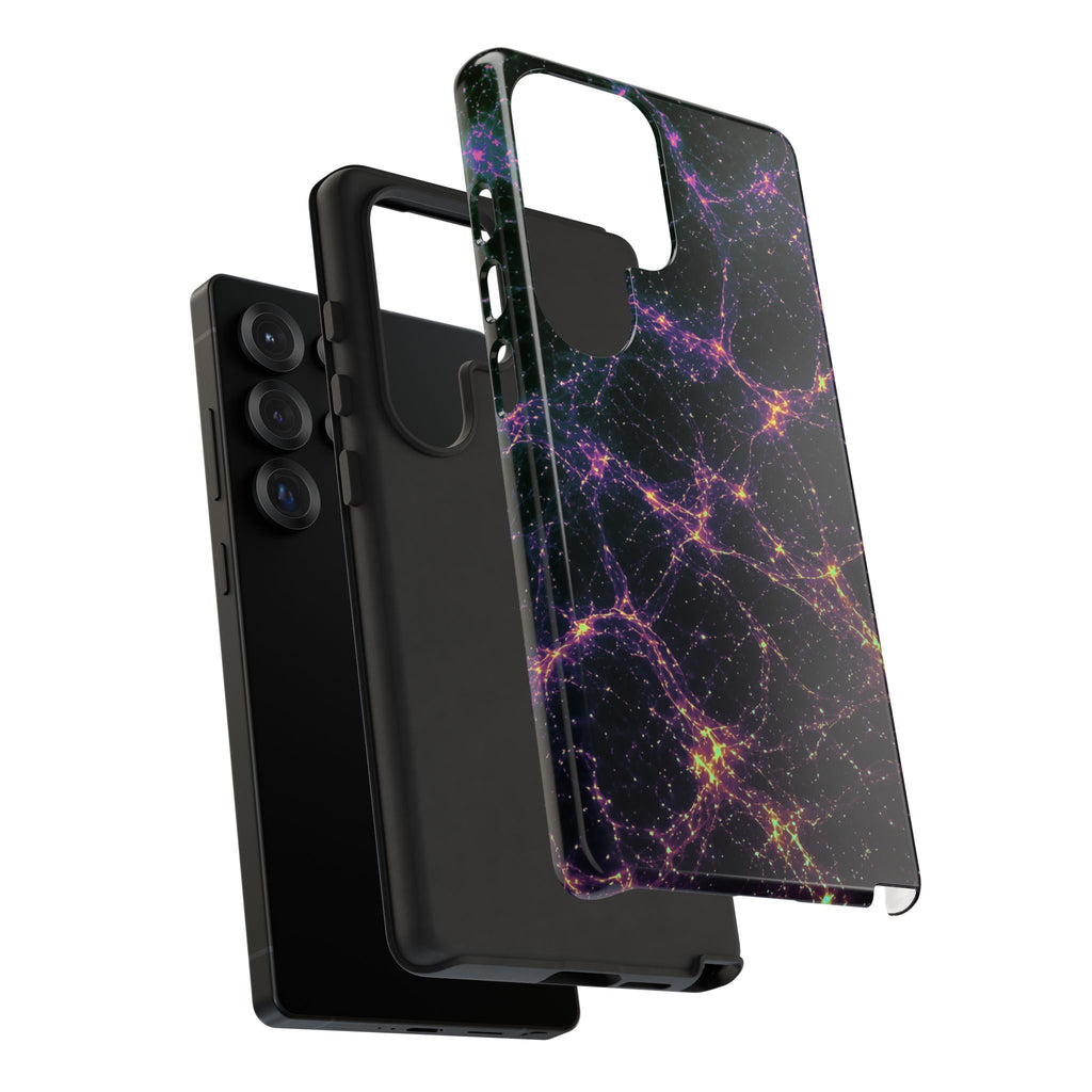 Neon Mycelium - Holographic Phone Case