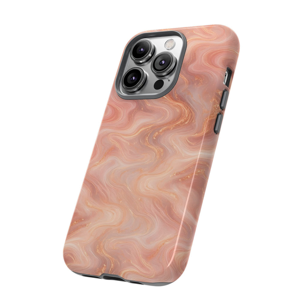 Rose Gold Marble Phone Case