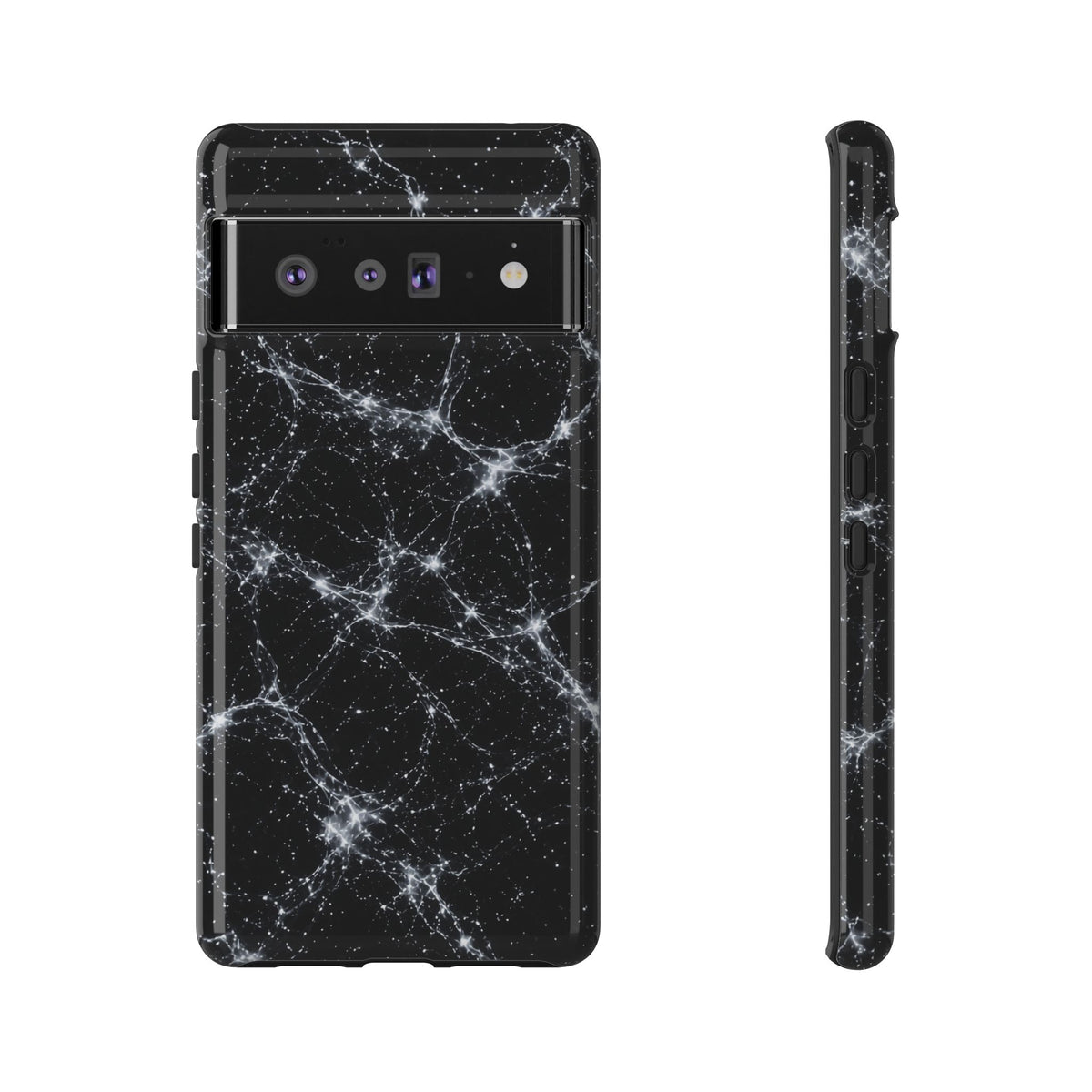 Neon Mycelium - Silver Ghost Phone Case