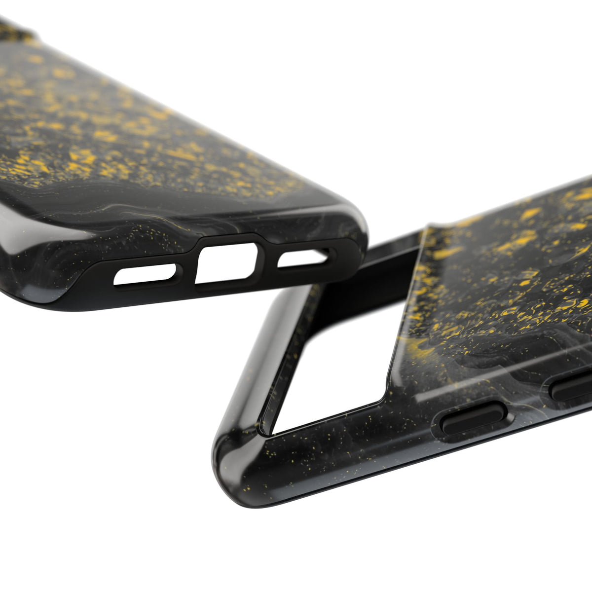 Geode Core - Mono Gold Spark Phone Case