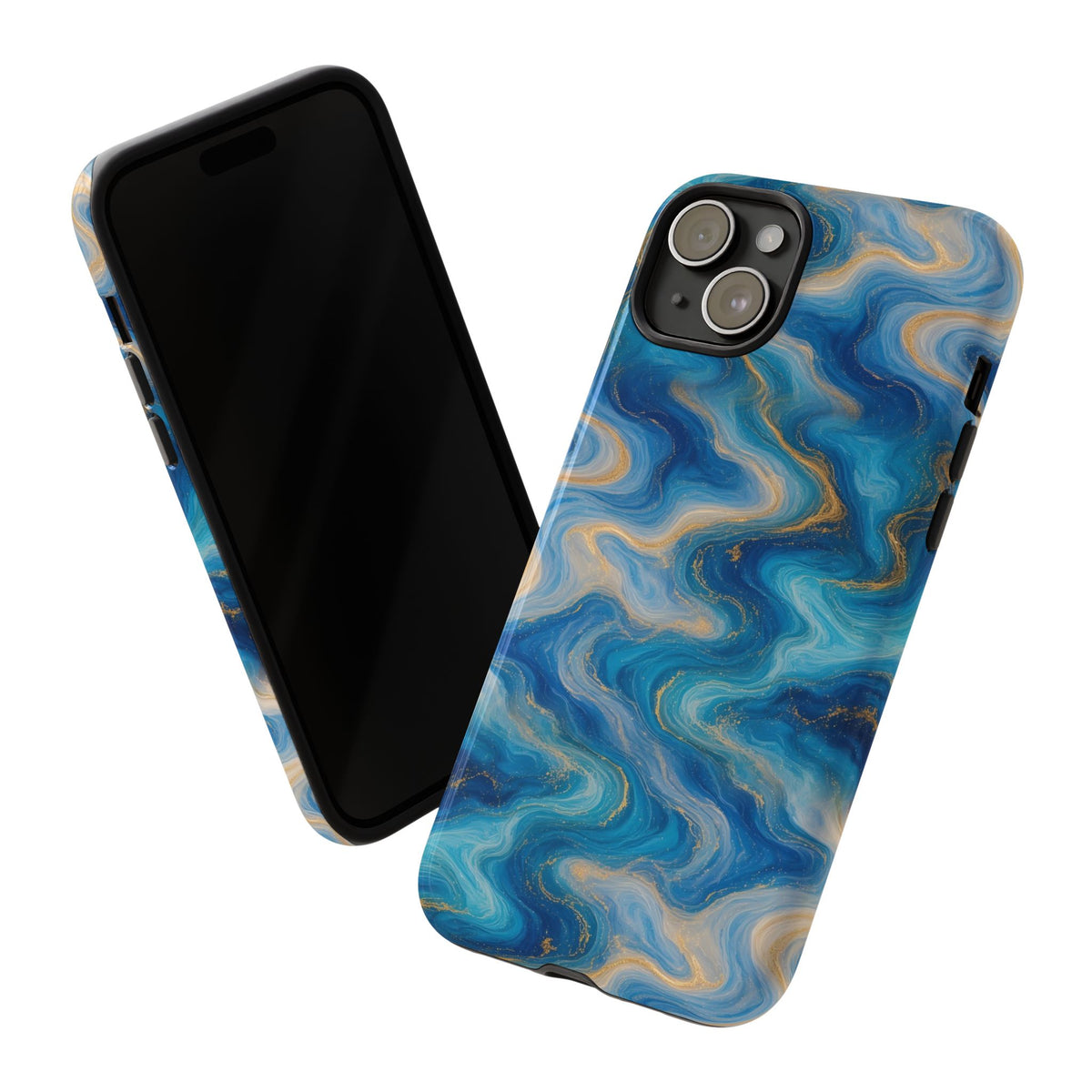 Ocean Blue Marble Phone Case