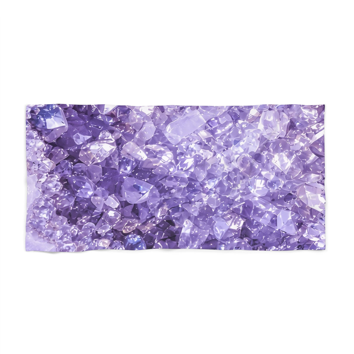 Geode Core - Lilac Dream Beach Towel