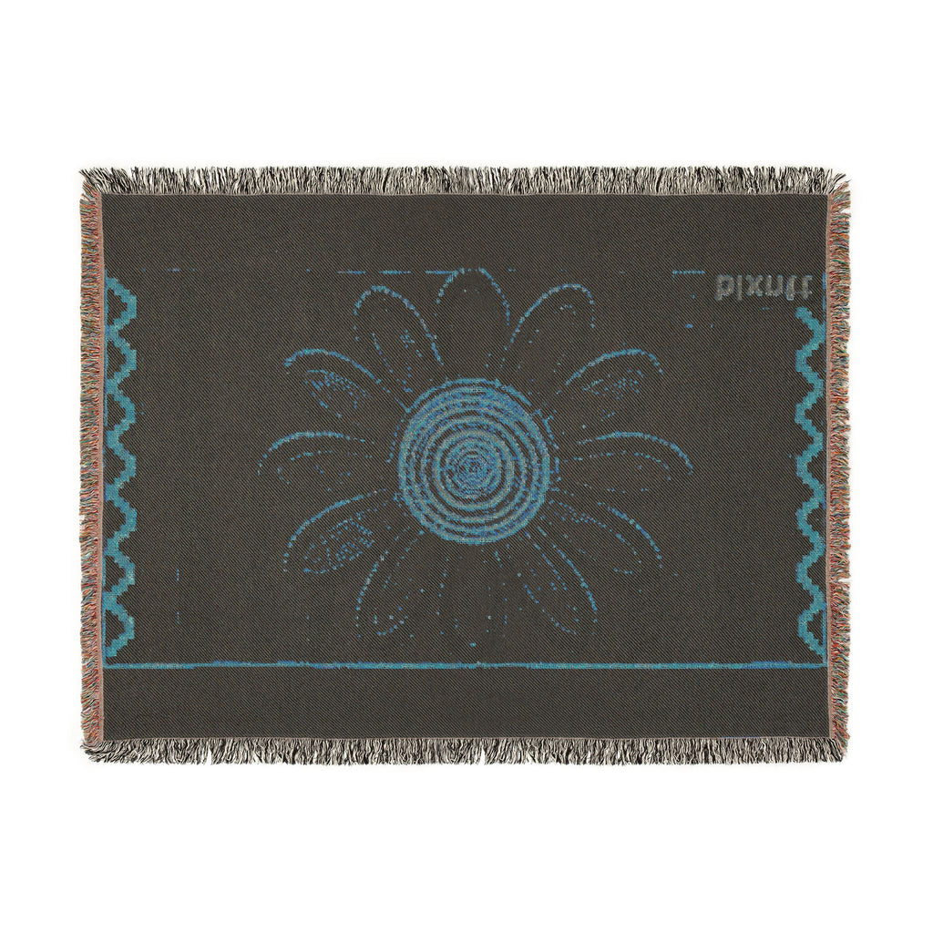 BLXNTT Yellow Hippie Woven Blanket #1