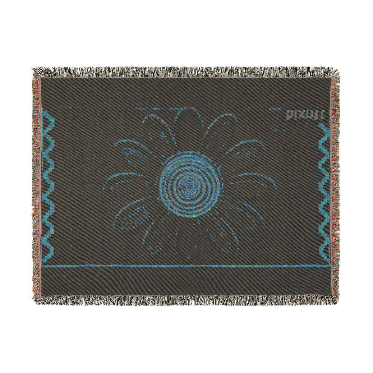 BLXNTT Yellow Hippie Woven Blanket #1