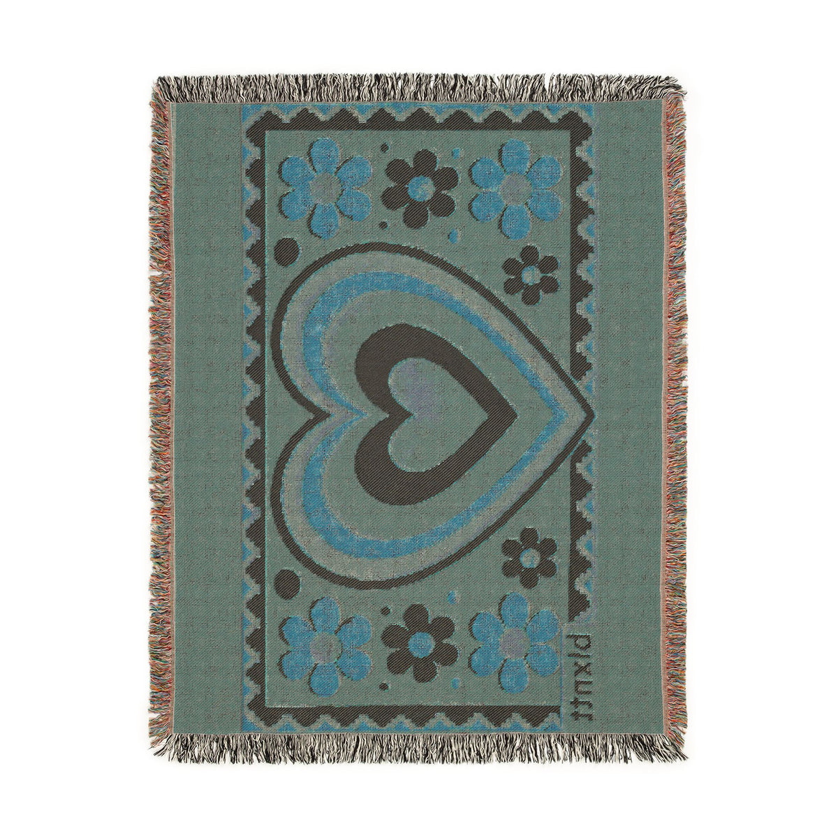BLXNTT Pink Hippie Woven Blanket #1